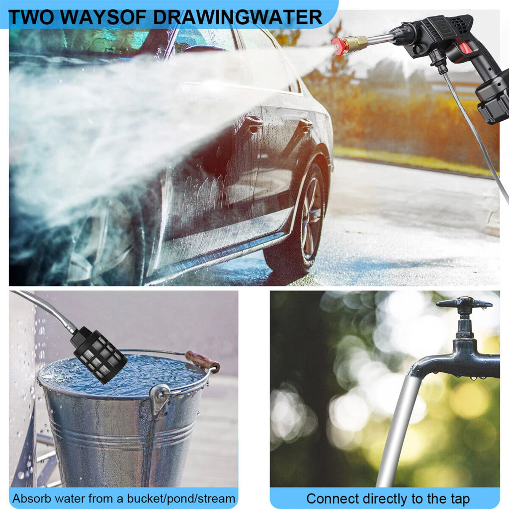 AquaJet 450W Pro — Cordless Pressure Washer