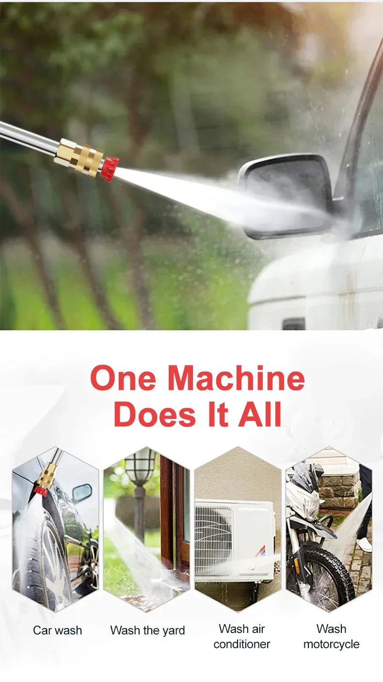 AquaJet 60Bar Elite — Cordless Pressure Washer