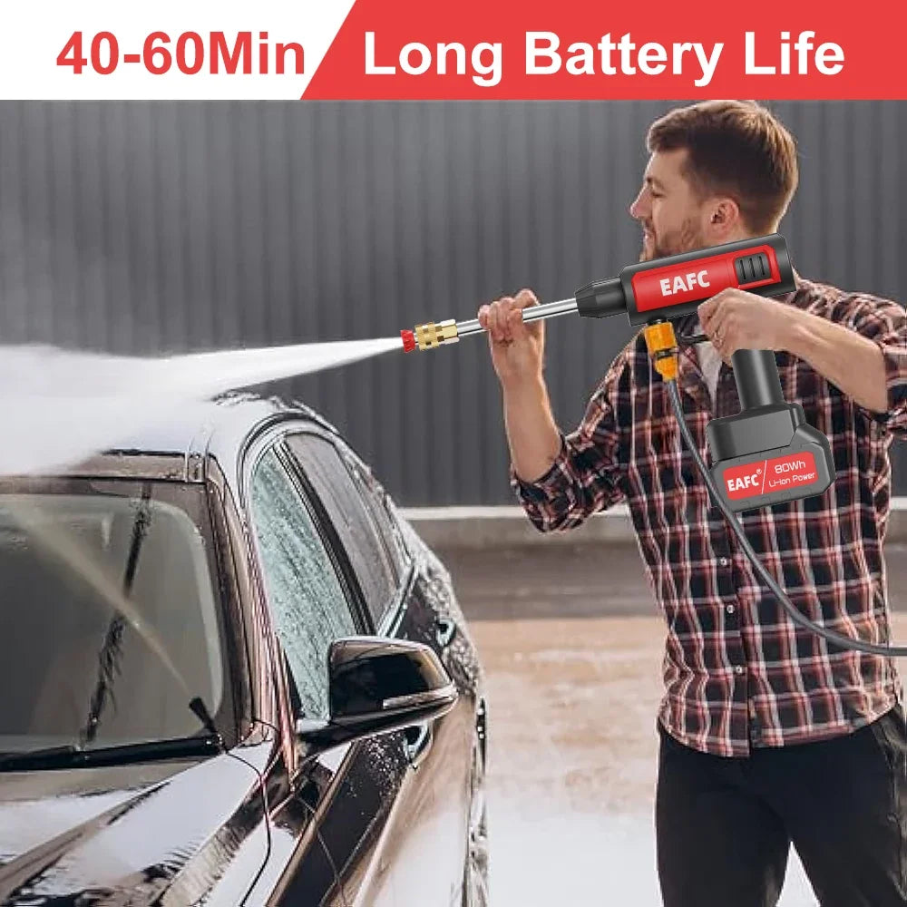 AquaJet 60Bar Elite — Cordless Pressure Washer