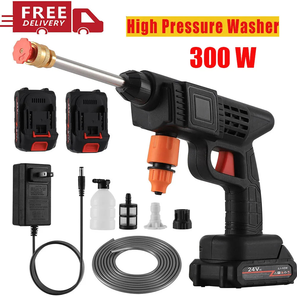 AquaJet Bucket 21V — Cordless Pressure Washer