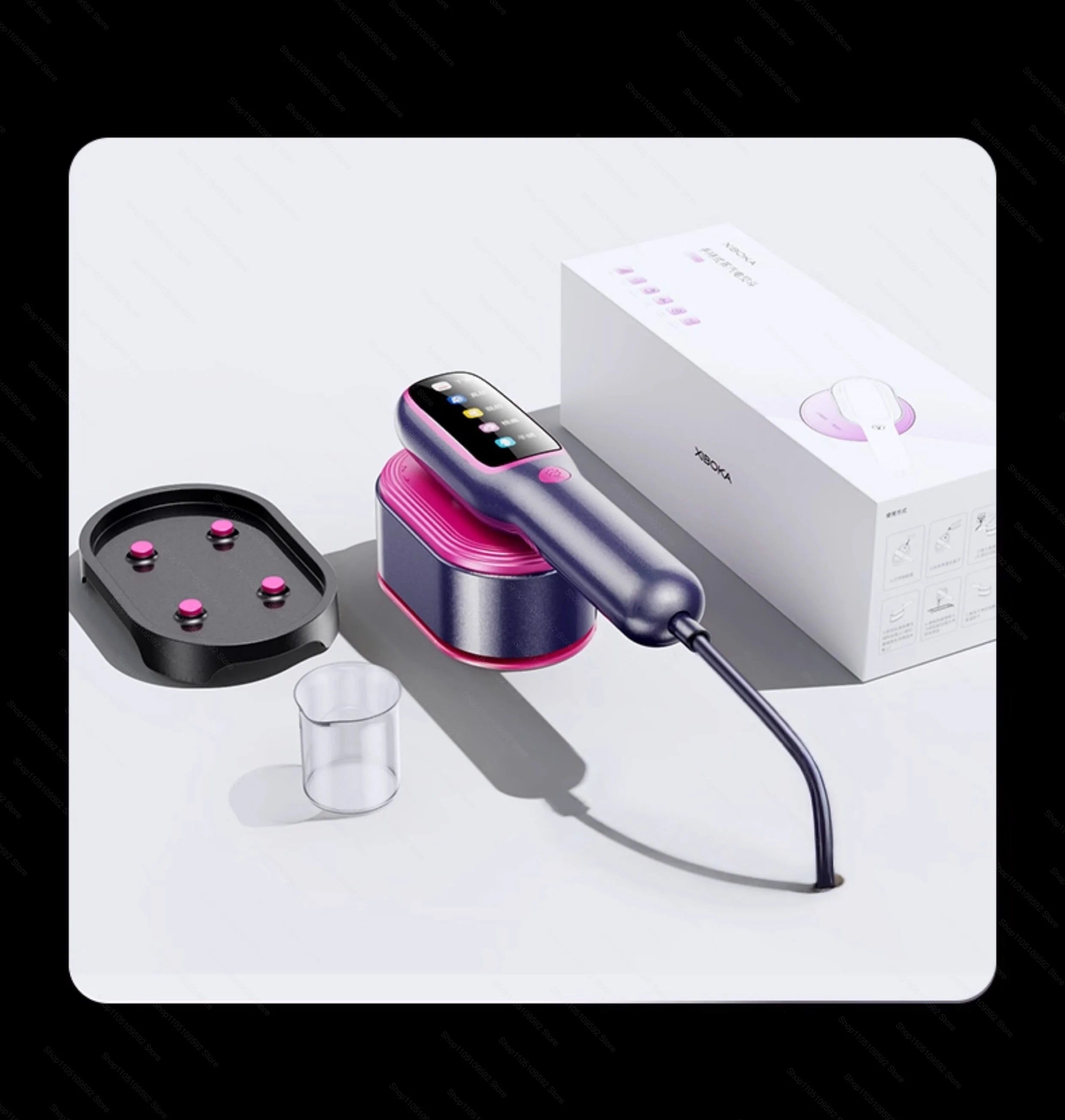 Portable Garment Steamer & Steam Iron — 1200W Fast Heat, 5-Speed, Anti-Dry Burn