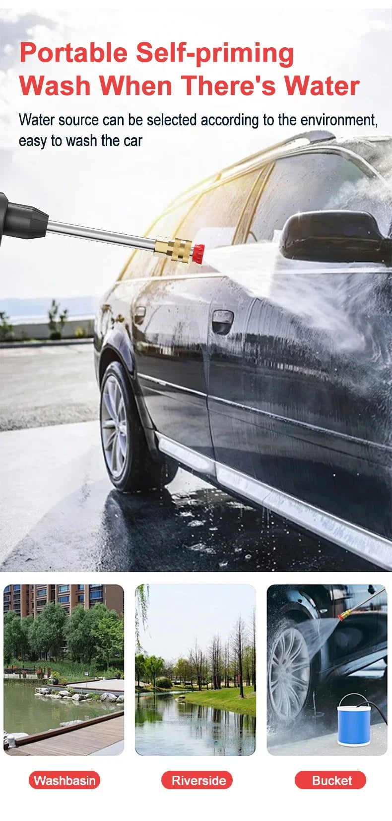 AquaJet 60Bar Elite — Cordless Pressure Washer