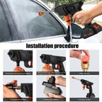 AquaJet Bucket 21V — Cordless Pressure Washer